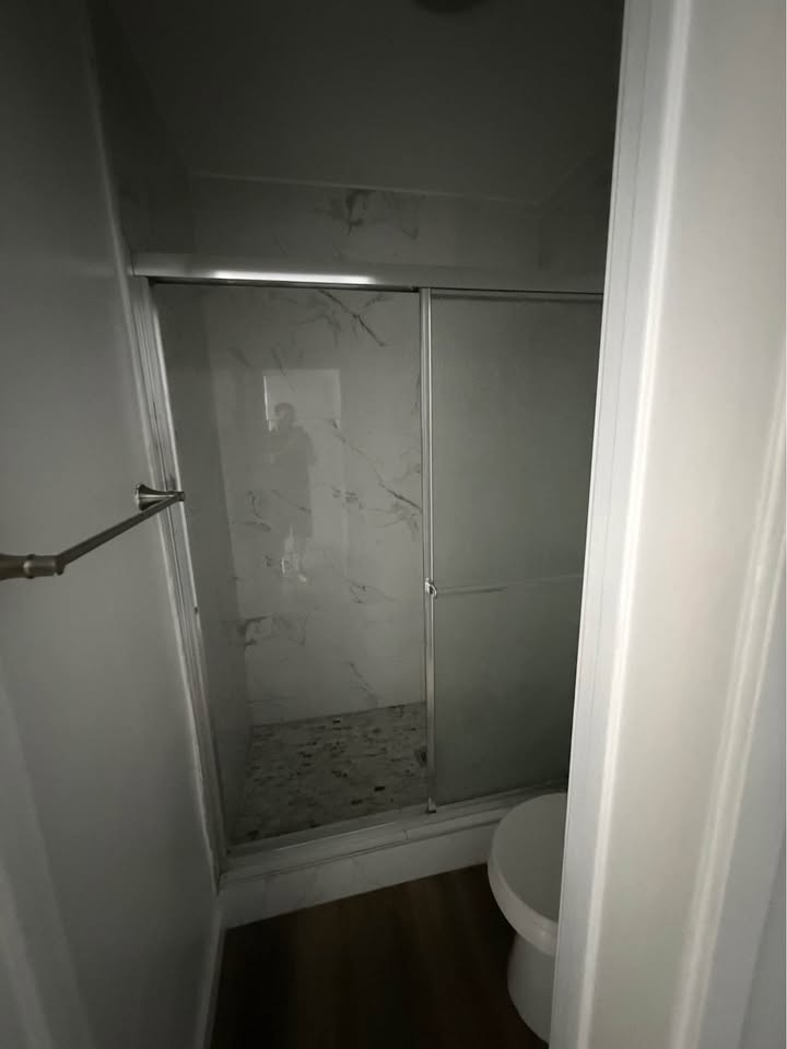 Bathroom shower at 7230 Independence Ave, Canoga Park